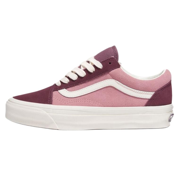 Vans Old Skool 36 Casual Comfortable Low-Top Skate Shoes Unisex Sneakers Purple White Pink VN000CT9PLU1