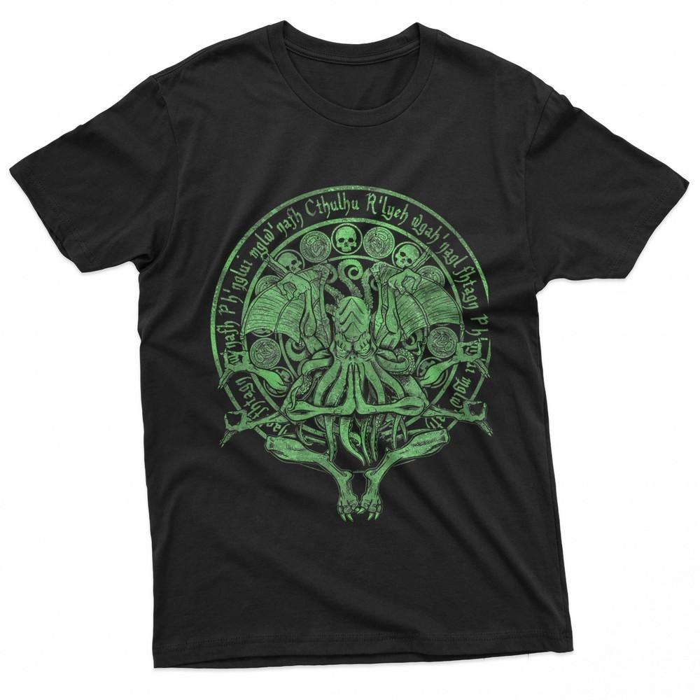 

The Idol Sick Green Variant Cthulhu God Art TShirt Unisex T-Shirt M