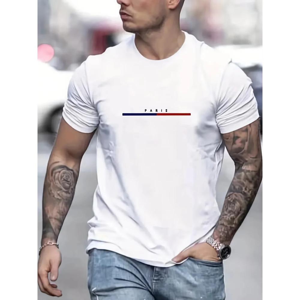 Men's 100 CottonShort Sleeve T-Shirt Top Loose Tshirt Brand High Quality Men's Clothing S-5XL Men Casual Shopping T-Shirt