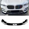 BMW X3 G01 2018-2021 İçin Araba Ön Tampon Lip Spoiler Difüzör Ayırıcılar Gövde Kiti Önlükler Kapak Koruyucu Trim Araba Styling