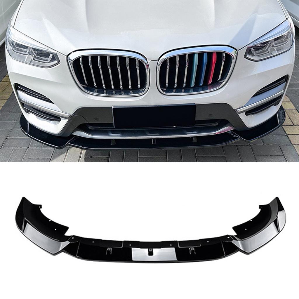 Spoiler Labbro Diffusore Splitter Kit Body Grembiuli Copertura Protezione Trim Paraurti Anteriore Auto Per BMW X3 G01 2018-2021 Styling Auto