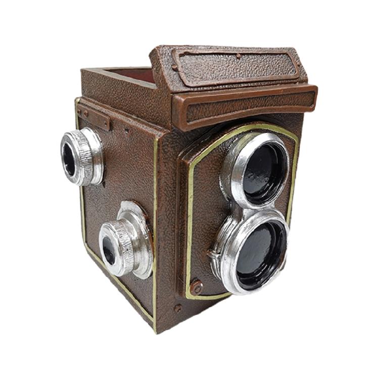 Creative Camera Flower Pot Garden Plant Suitable for Coffee Shop and Restaur
