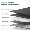 Insulated Outdoor Faucet Cover For Freeze Protection Reusable Faucet Sock Outdoor Faucet Cover
