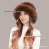 Women's Fluffy Faux Fur Winter Bucket Hat with Ear Protection - European American Fashion
