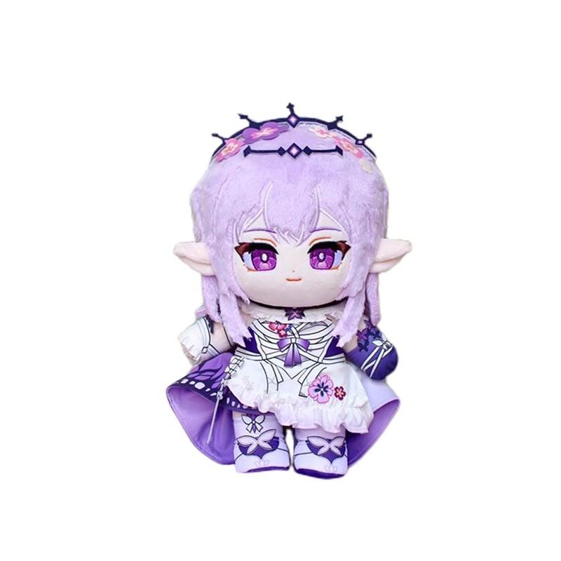 Castorice Pluche Poppen Fans 20Cm Kleding Verwisselen Zacht Castorice Knuffelkussen Honkai Star Rail Pluche Speelgoed Verjaardagscadeau Kinderen 20cm
