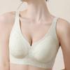Small Chest Push-up Anti-sagging Underwear Without Steel Ring Soft Support Chinese Style Jacquard Bra