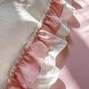 Lace Bedding Four-piece Girl Heart Skin-friendly Comfortable Washed Sheets Quilt Cover Pillowcase
