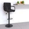 Day and Night - Day and Night Black Velvet Kitchen Stool
