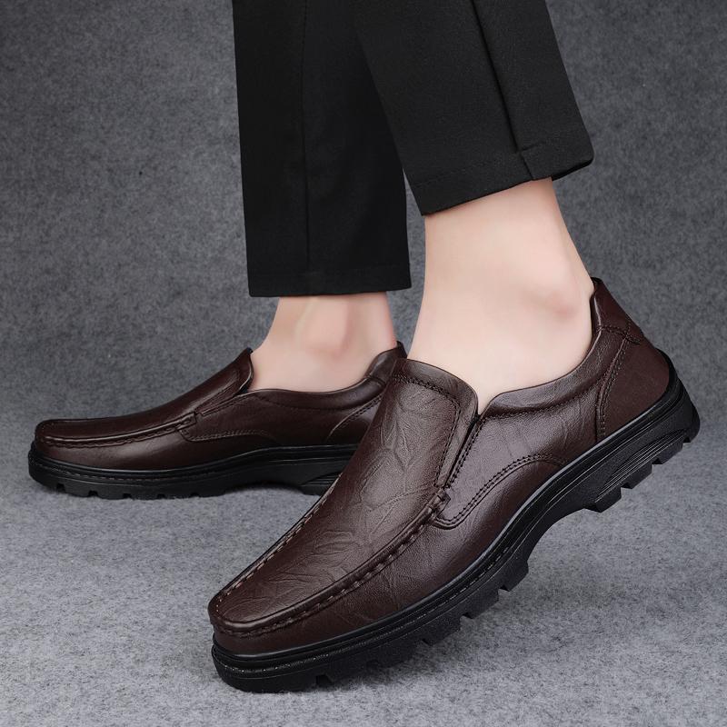 Men Shoes Oxfords Casual Shoe Men Genuine Leather Shoes Business Casual Shoes Men Shoe Big Size