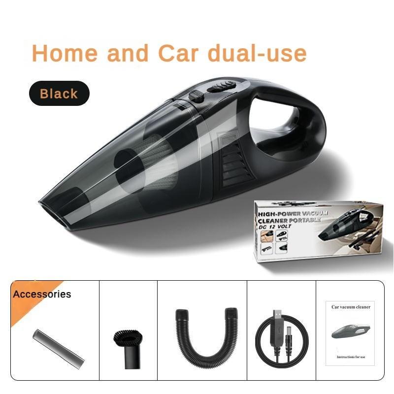 120W High-power Car Mounted Vacuum Cleaner Portable Wireless Handheld Vacuum Cleaner Small Household Desktop Vacuum Cleaner