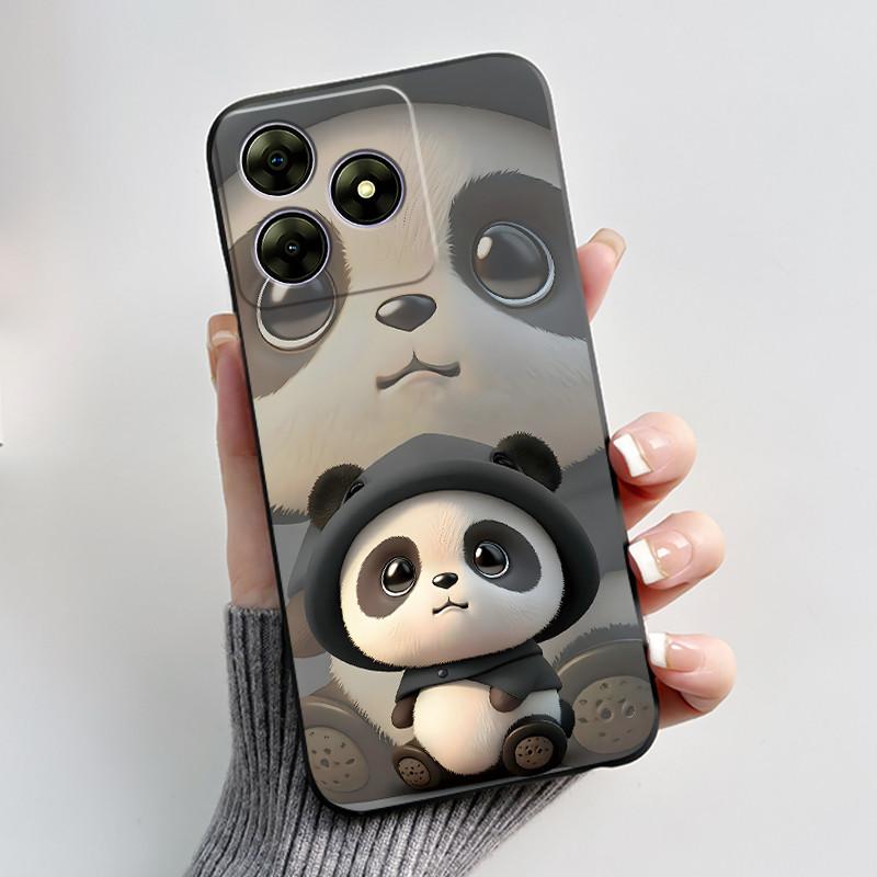 Pentru Blackview Wave 8C 6.56" Wave 8 Black View Wave8C Wave8 Spate TPU Silicon Moale Carcasă Telefon Luxos Drăguț Iepuraș Iubire Husa Amuzantă