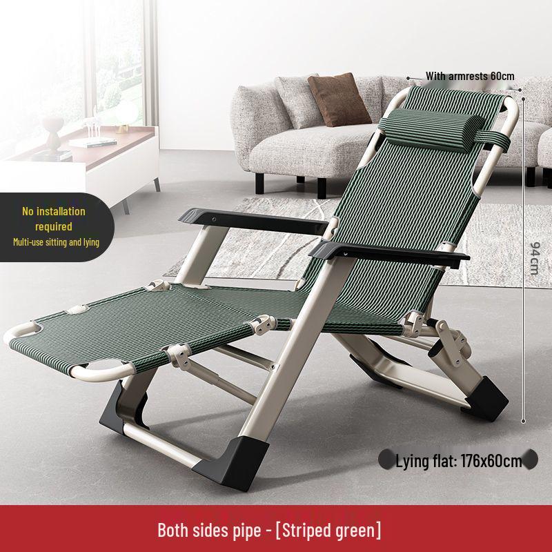 Reclining Foldable Lounge Chair for Napping, Office, or Home Use