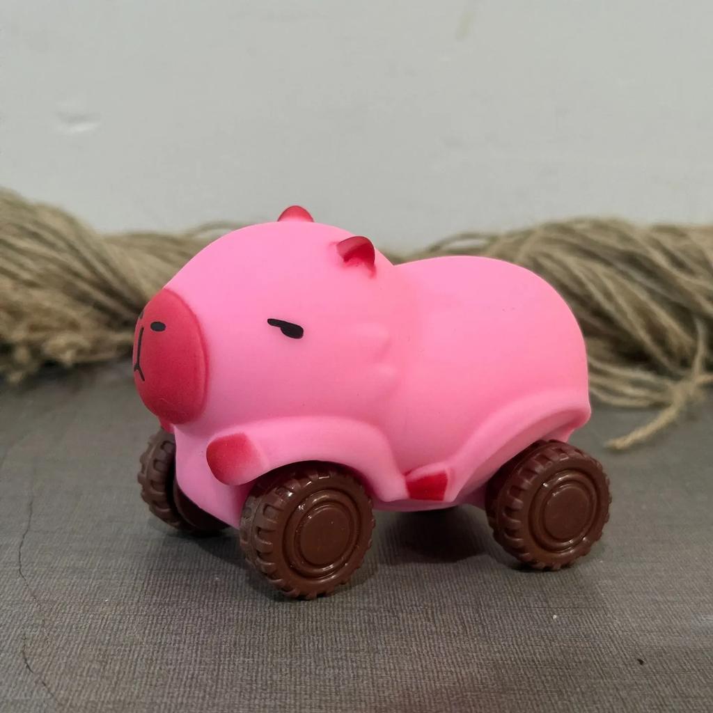 Squeeze Capybara Car Funny Gift Creative Cartoon Capybara Soft Mochi Stress Relief Kids Adults Fidget Vent Decorationaccessories
