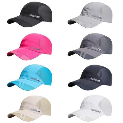 Baseball Kappe Sommer Quick Dry Mesh Sonnenhut Tennis Golf Kappe Wandern Laufen Segelboot Strand Hut