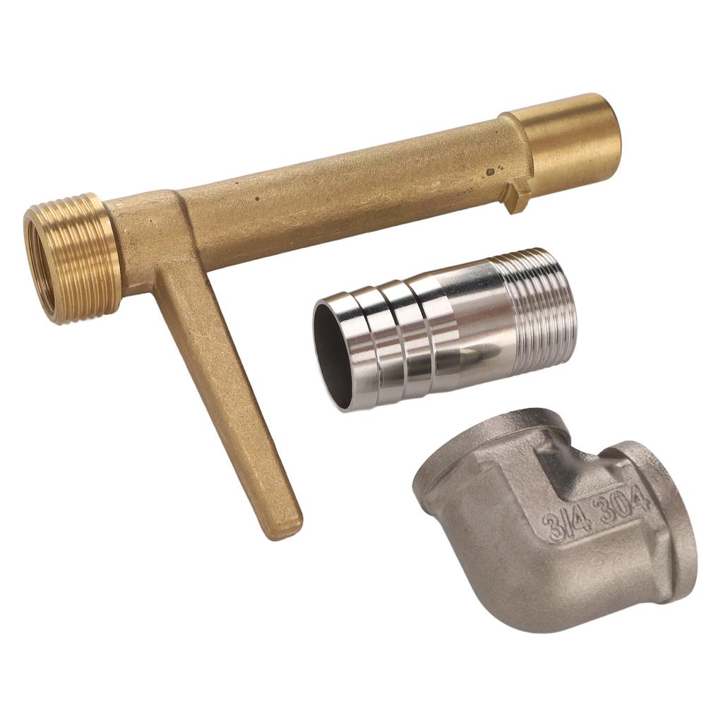 Quick Coupler Key Tool G3/4 Rustproof Leakage Proof Hose Coupling Valve Key for Garden Yard Sprinkle