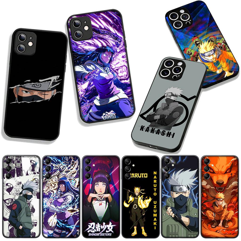 for Samsung Galaxy A36 A17 A26 A07 A35 A54 A53 A13 A33 A34 S8 S9 S20 S21 FE S10 Plus Cover Case Hinata Hyuga Kakashi Narutos