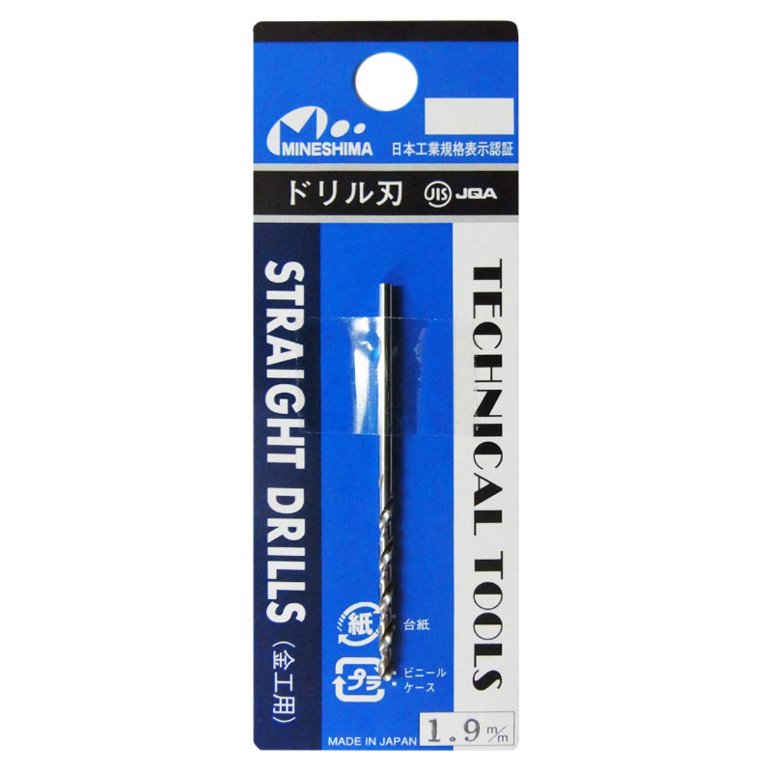 

Mineshima Single Drill Blade Hobby Tool 1.9mm L-10-19