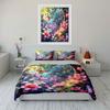 Butterfly Floral Home Decor Set Multiple Sizes Kid'S And Adults' Bedroom Exquisite 3Pc Bedding Set, Gift