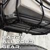 ONIPAX X High Elasticity Bungee Cargo Net with 6 Hooks for Bicycles and Motorcycles 1 15" 15" (Black, Net)