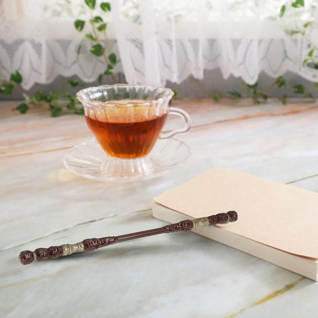 22cm Ruyi Golden Cudgel Metal Exquisite Artistic Vibe Collectable Jingu Bang Ornament for Home Offic