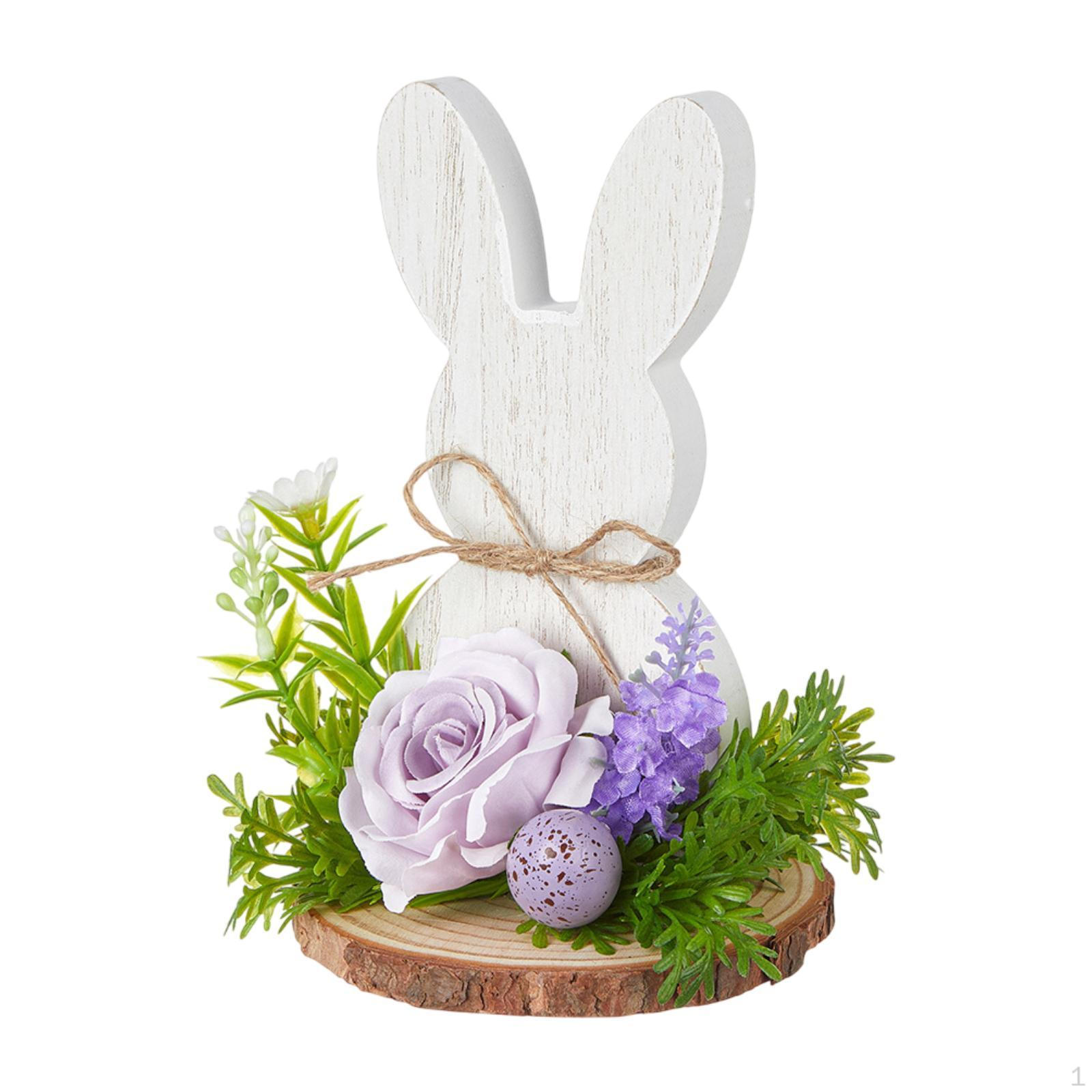 

Статуэтка животного Пасхальный кролик Статуэтка Художественная коллекция Скульптуры кролика Украшение для кабинета Стол Style E