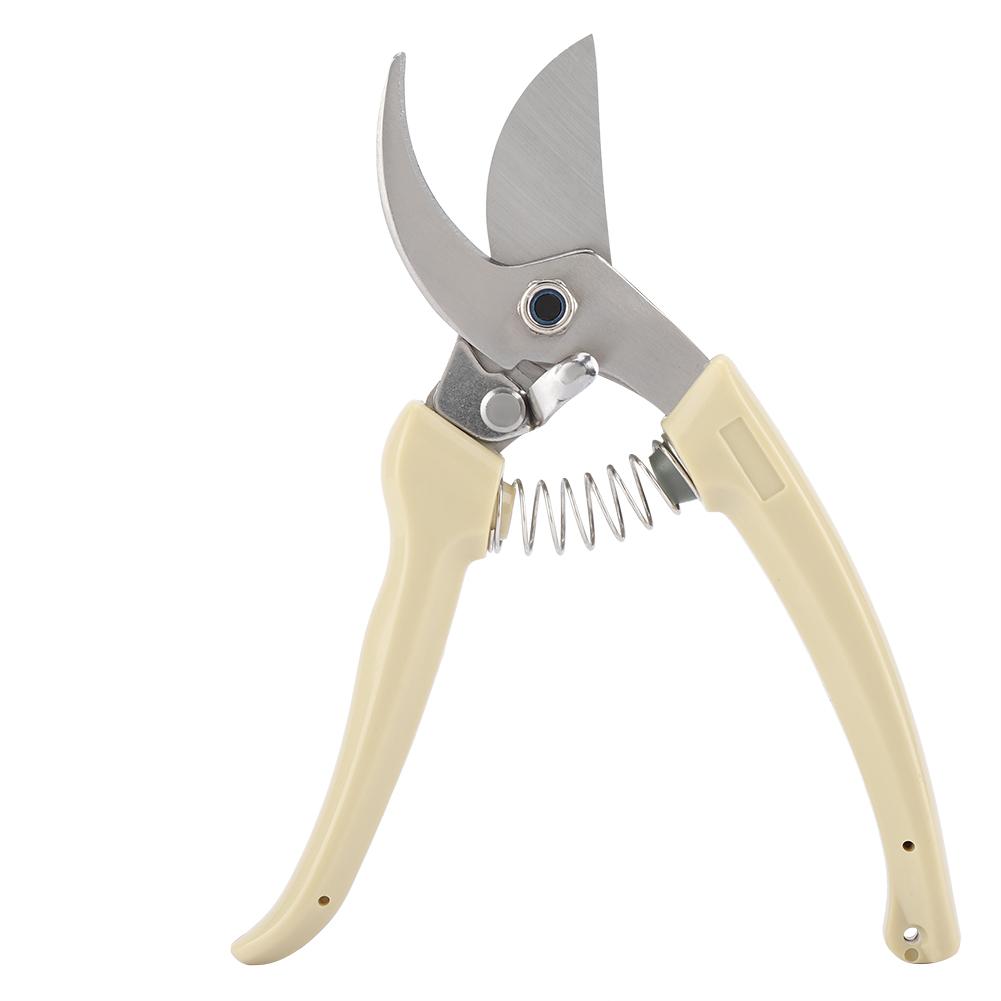 Garden Pruning Shear Scissors Flowers Tree Branches Cutting Tool Gardening Pruner(Black)