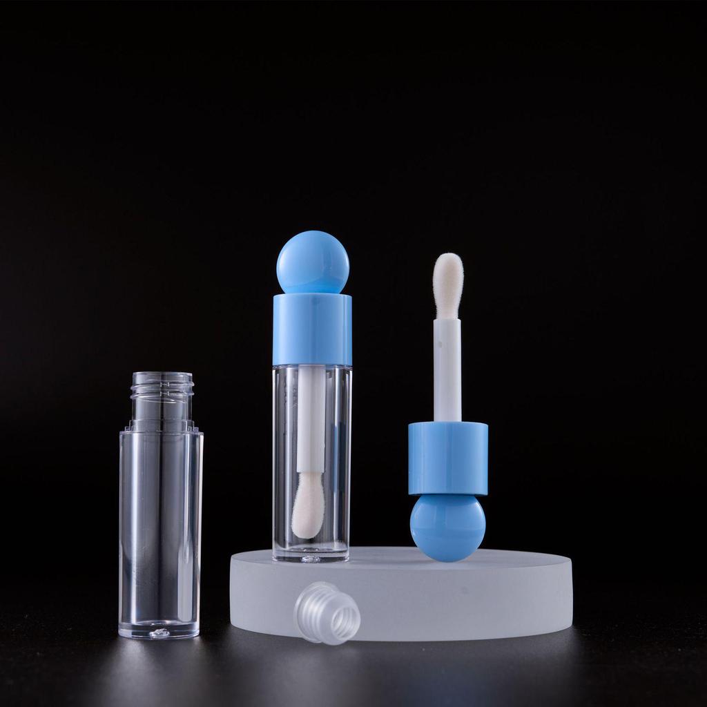 Large Brush Lip Gloss & Eyeliner Tube - Thick, Empty Container for Cross-Border Bestsellers