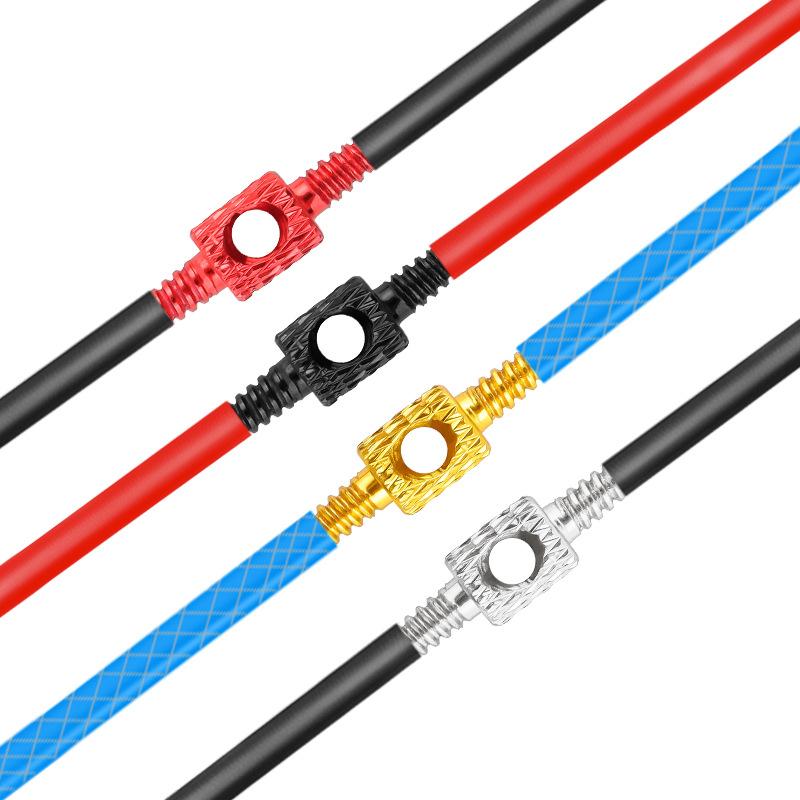 2/5 Pièces Outil de Guidage de Câble de Vélo Pour Câble de 4-5,5 mm Fixation de Gaines de Câble de Frein et de Dérailleur de Vélo Adaptateur de Guide de Câble de Vélo Vélo de Montagne Route