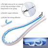 2X RGB APP 45CM Slim Flexible LED DRL Daytime Running Strip Light For Headlight