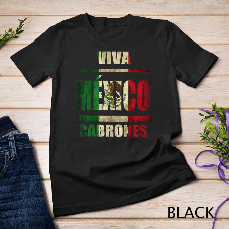 VIva Mexico Cabrones and christmas mexico Tshirt T-Shirt Unisex T-shirt 2 S