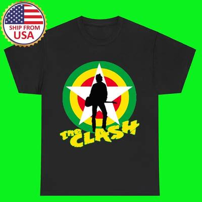 The Clash Black Tshirt Size S 5xl