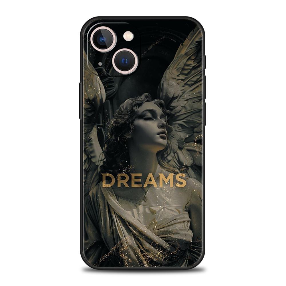 Funda para Teléfono para iPhone 17 16 15 14 13 12 Pro Max 11 Pro Max 17 AIR Plus Resistente a Golpes TPU Suave Moda Estatuas Griegas Antiguas