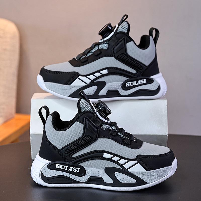 New Autumn/Winter 2025 Boys' Non-Slip Lightweight Sports and Basketball Shoes with Soft Sole