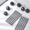 ABWR-Multi-Angle Marker Set Of 10 Pieces For 4 Sheets 200 Points 6.0 Mm 3D Scanner Markers Dot Stickers Turntable For 3D Scannin
