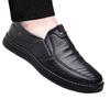 Men's Casual Leather Shoes Platform Men's Shoes Soft Surface New Versatile Casual Men's Leather Shoes Autumn Soft Sole