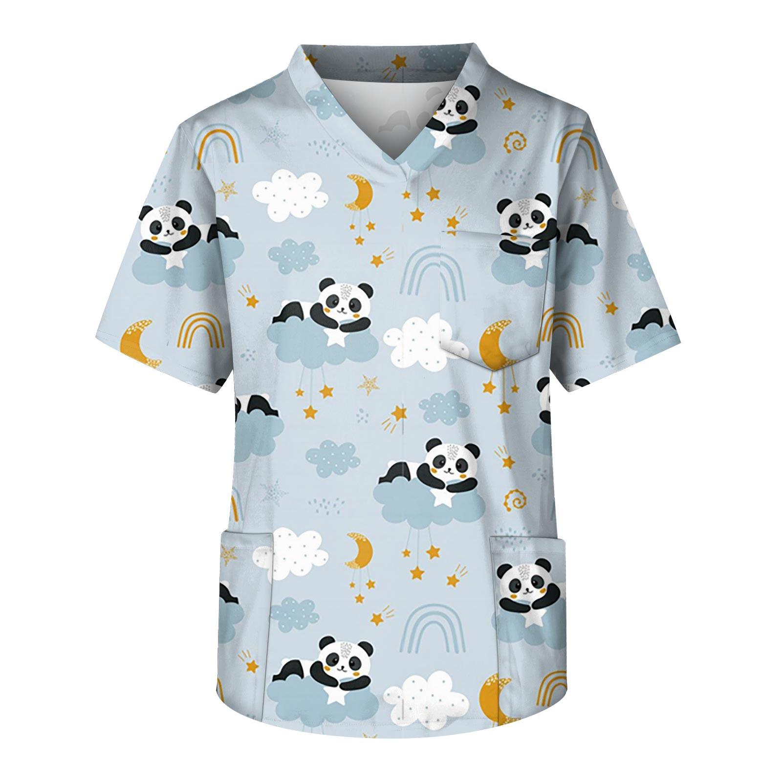 

Мужской топ с короткими рукавами и v-образным вырезом с принтом на груди и карманом S синий