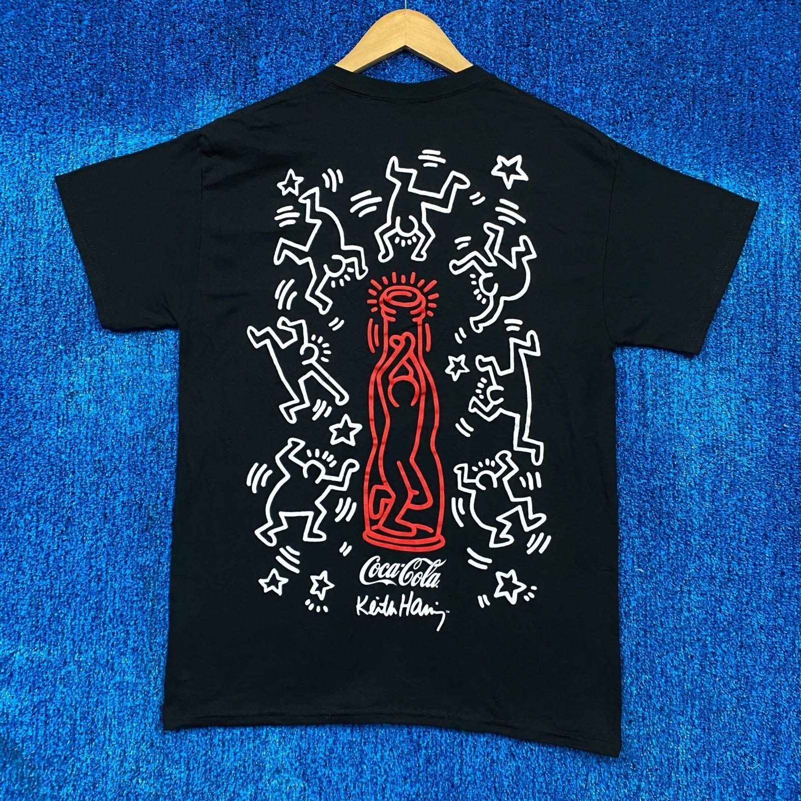 Keith Haring x Coca-Cola Graphic T-Shirt Size Medium M
