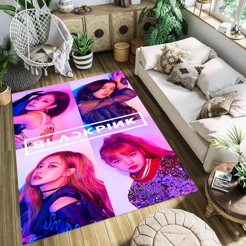 Blackpink: Global Icons Music Style carpet Doormat Suitable for all seasons Doormat Fashion Room