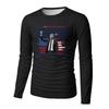 Men's Basic Round Neck Long Sleeve Bottoming Shirt Top