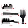 1 Set Combs Lightweight Portable Multifunctional Wear-resistant Modelling Tools Easy Installment Distinctive Hair Pick