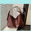 Pu Tote Bag For Women With Car Stitching Style In Large Capacity For Daily Use