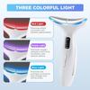 EMS Microcurrent Neck & Face Beauty Device with Vibration and Light Therapy
