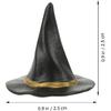 Bottle Witch Hat Toppers 24PCS Miniature, Witch, Halloween & Mini Doll House Decor