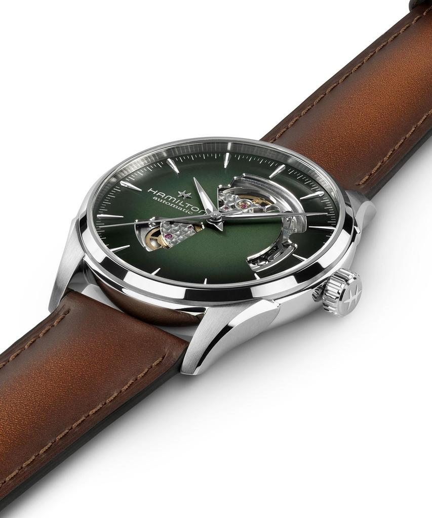 Reloj Hamilton Jazzmaster Open Heart Automático Garantizado Oficialmente, H32705560, Caballero, [Importado Oficialmente]