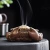 Crab-Shaped Ceramic Incense Burner - Antique-Style Indoor Home Decoration and Mosquito Repellent.