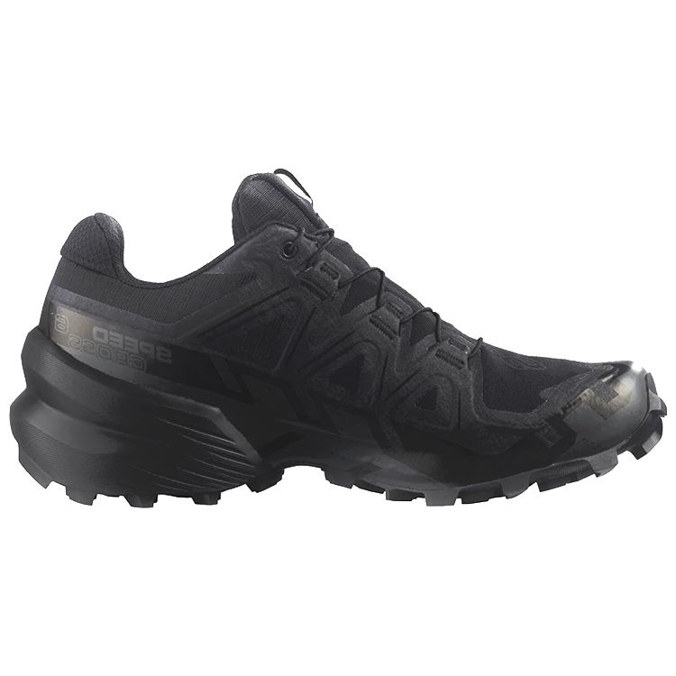 Salomon Speedcross 6 Gtx Cushioning Slip Resistant Durable Low Top Hiking Shoes Women Hiking Shoes Black 417434