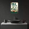 Vintage Metal Tin Sign Yes I Really Need All These Plants 8x12 Inch Rustic Farmhouse Wall Art Decor