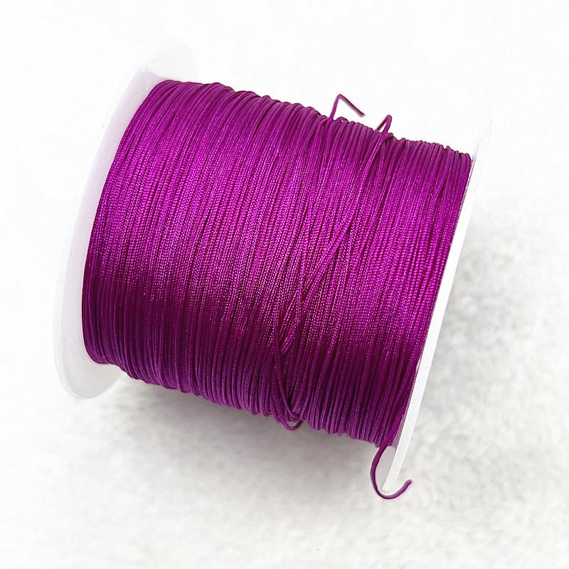 30M/Roll 0.4mm Nylon Cord Thread Chinese Knot Macrame Cord Bracelet Braided String DIY Tassels Beading Shamballa String Thread