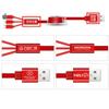 Data  Line Copper One-to-three Multi-function Telescopic Fast Charging Data Cable
