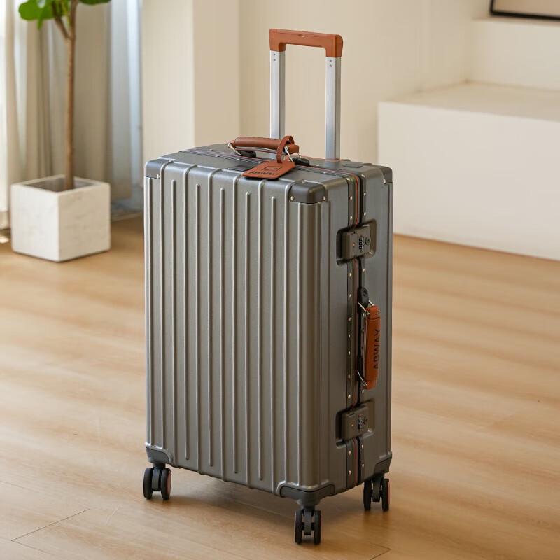 

Moncaroni Color-Blocked Hardside Suitcase 20 inch